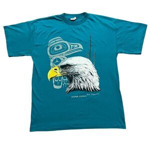 Vintage Sue Coleman Eagle Graphic Tee